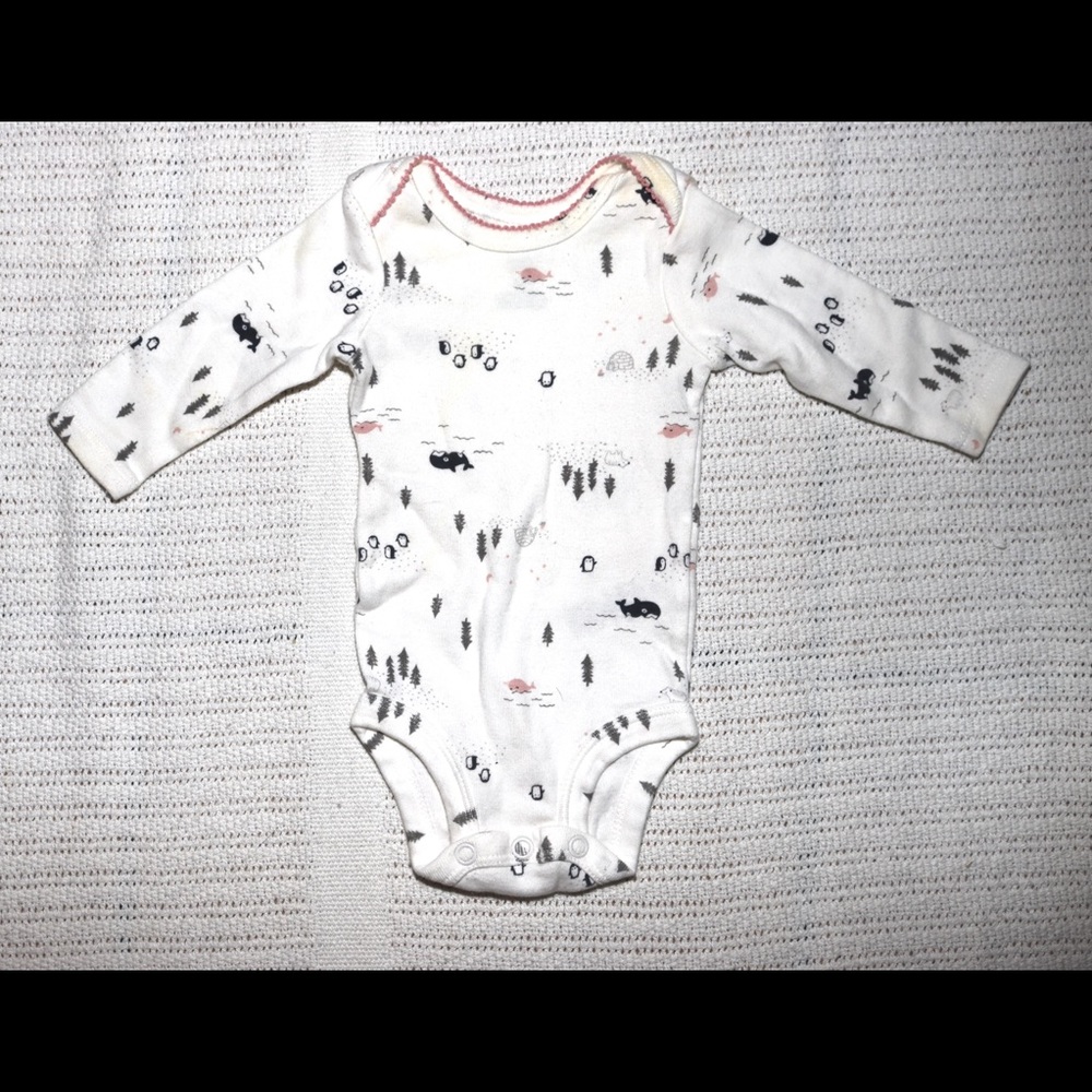 [3/$10] baby girls onesie